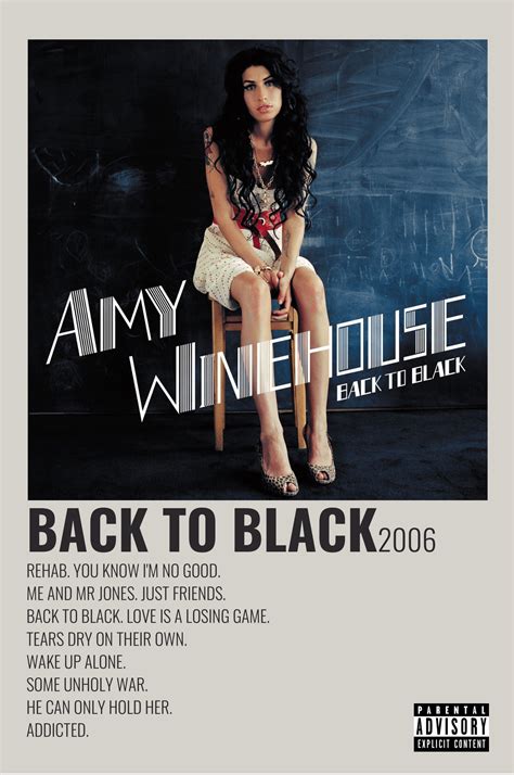 which artist recorded the album back to black